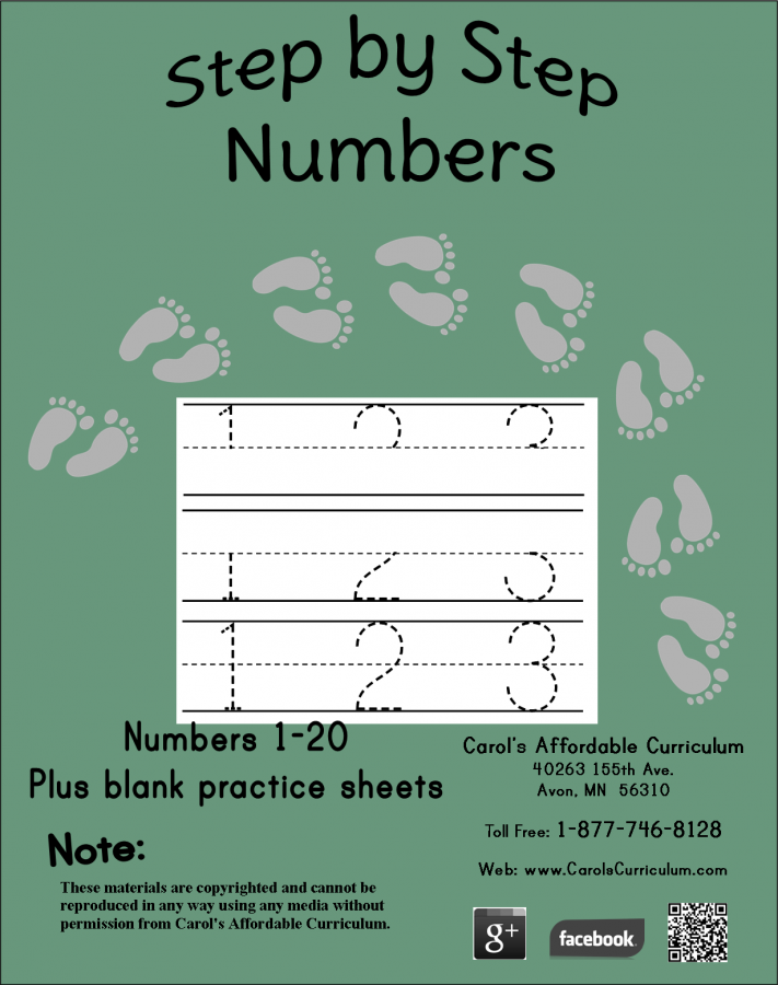 Step by Step Numbers